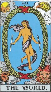 the world, tarot, card-Libreria Ansuz