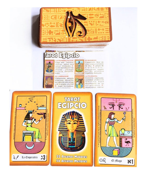 Tarot Egipcio Con Manual libreria ansuz