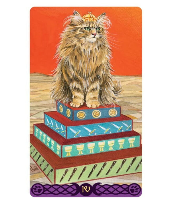 Tarot mini of Pagan Cats Libreria Ansuz